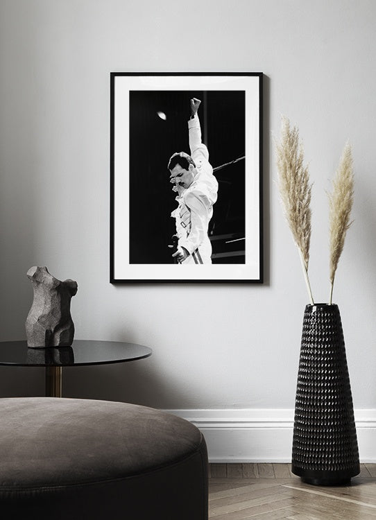 Freddie Mercury No3 Poster