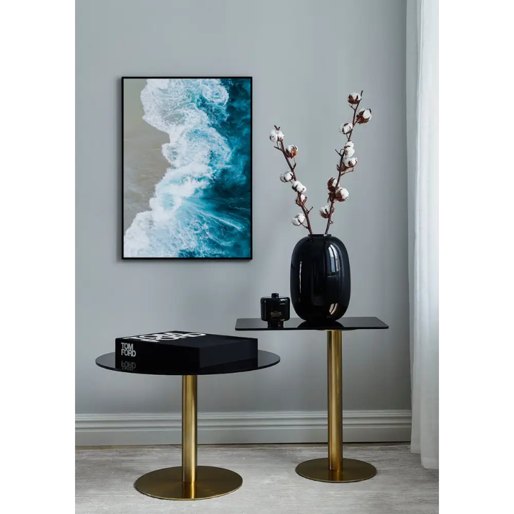 Beach Areial No2 Poster