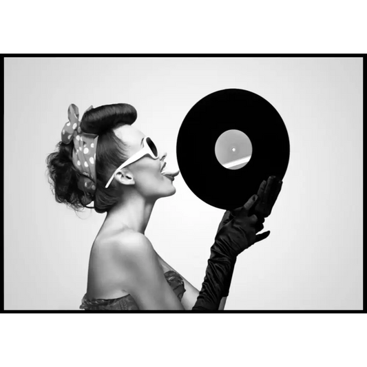 Vinyl Lady Poster